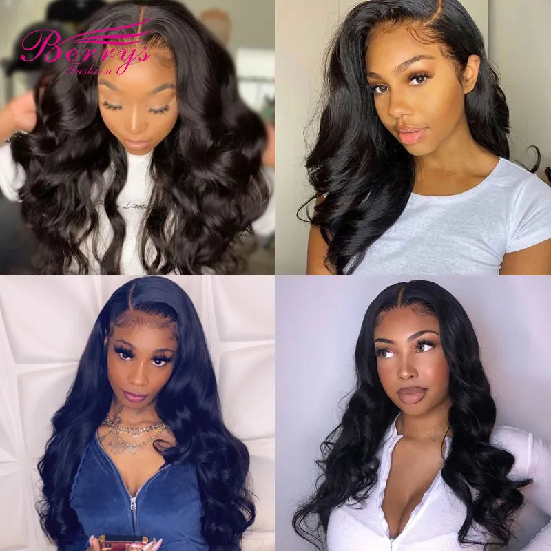 Hair Body Wave 13x6 HD Lace Frontal Small Knot And Natural Hairline Pre Plucked For Women 13x4 Transparent Lace