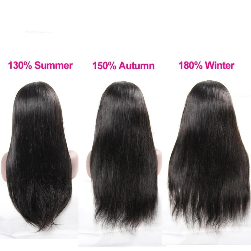 TRANSPARENT Full Lace Wig 12-28 inch Pre Plucked Natural Hairline