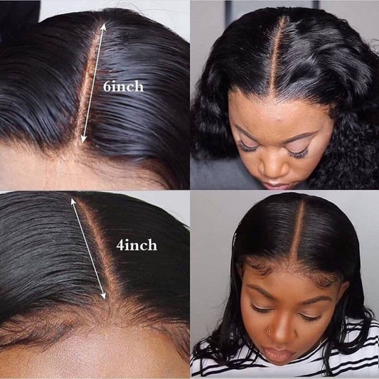 Transparent Lace Frontal Brazilian Virgin Hair With Nature Hairline Bleached Knots