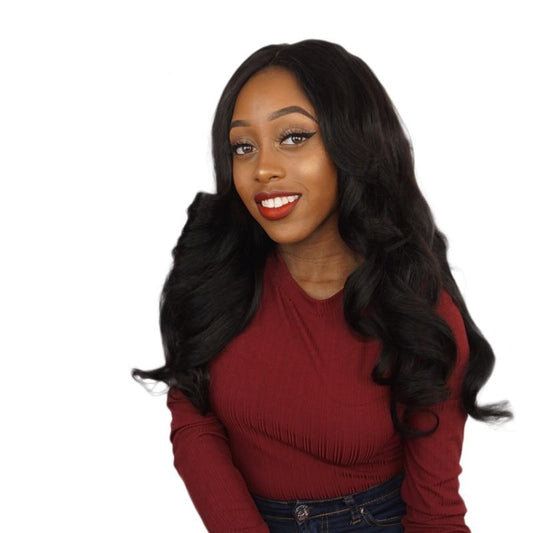 Virgin Hair Body Wave 3 Bundles with 360 Lace Frontal 22x4 Free Part 100% Unprocessed Human Hair Weave