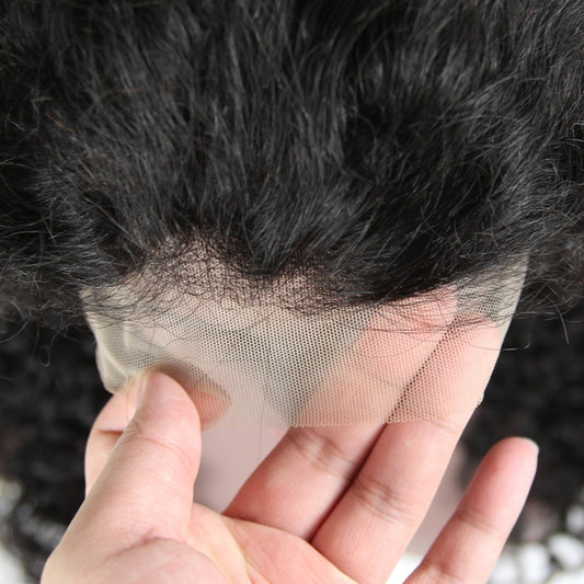 Deep wave Lace Frontal Wigs 130%-180% Density