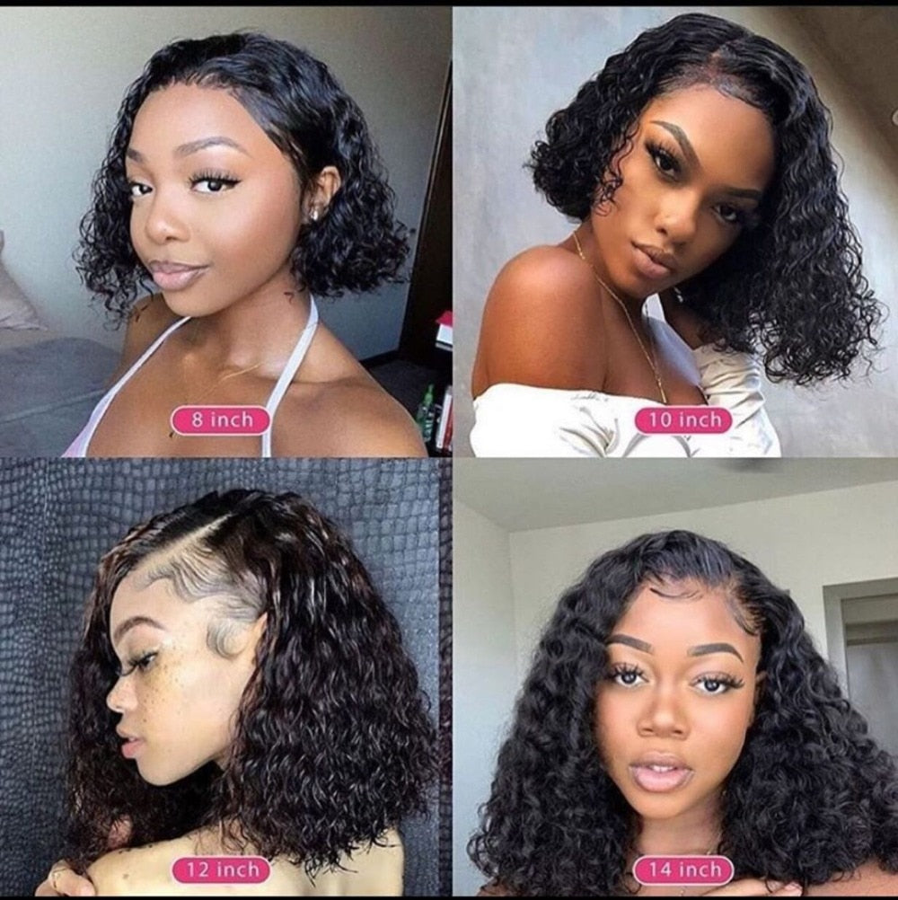 Lace Frontal Bob Wigs Straight Short Bob Wigs Brazilian Lace Frontal Human Hair Wigs