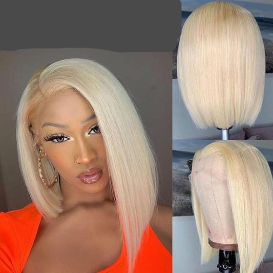 Lace Frontal Bob Wigs Straight Short Bob Wigs Brazilian Lace Frontal Human Hair Wigs
